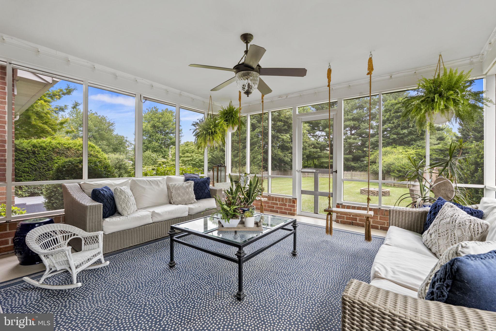 8029 Stone Ridge Drive Frederick, MD 21702 - Photo 34 of 35 Large screened porch overlooking yard