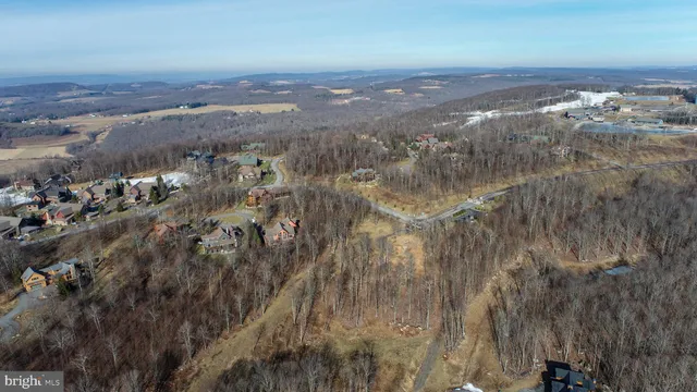 a view of city and mountain