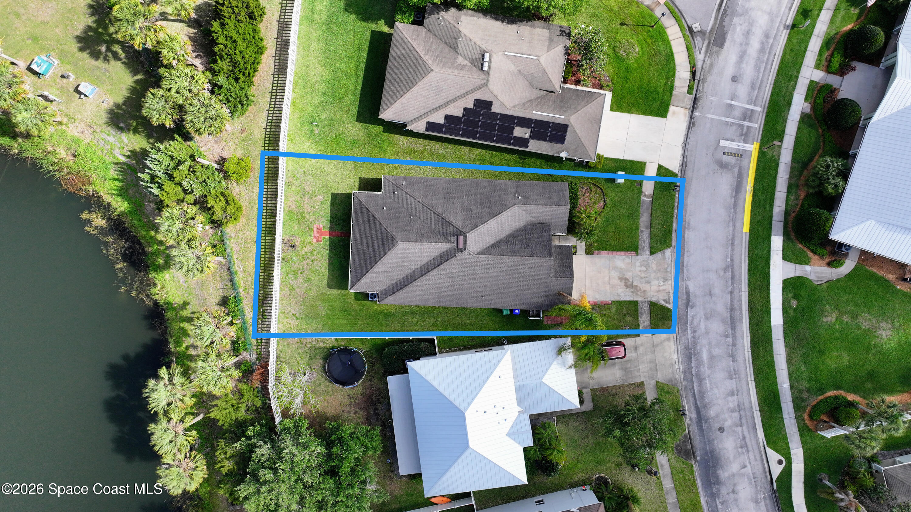 183 Stony Point Drive Sebastian, FL 32958 - Photo 22 of 27 an aerial view of a house