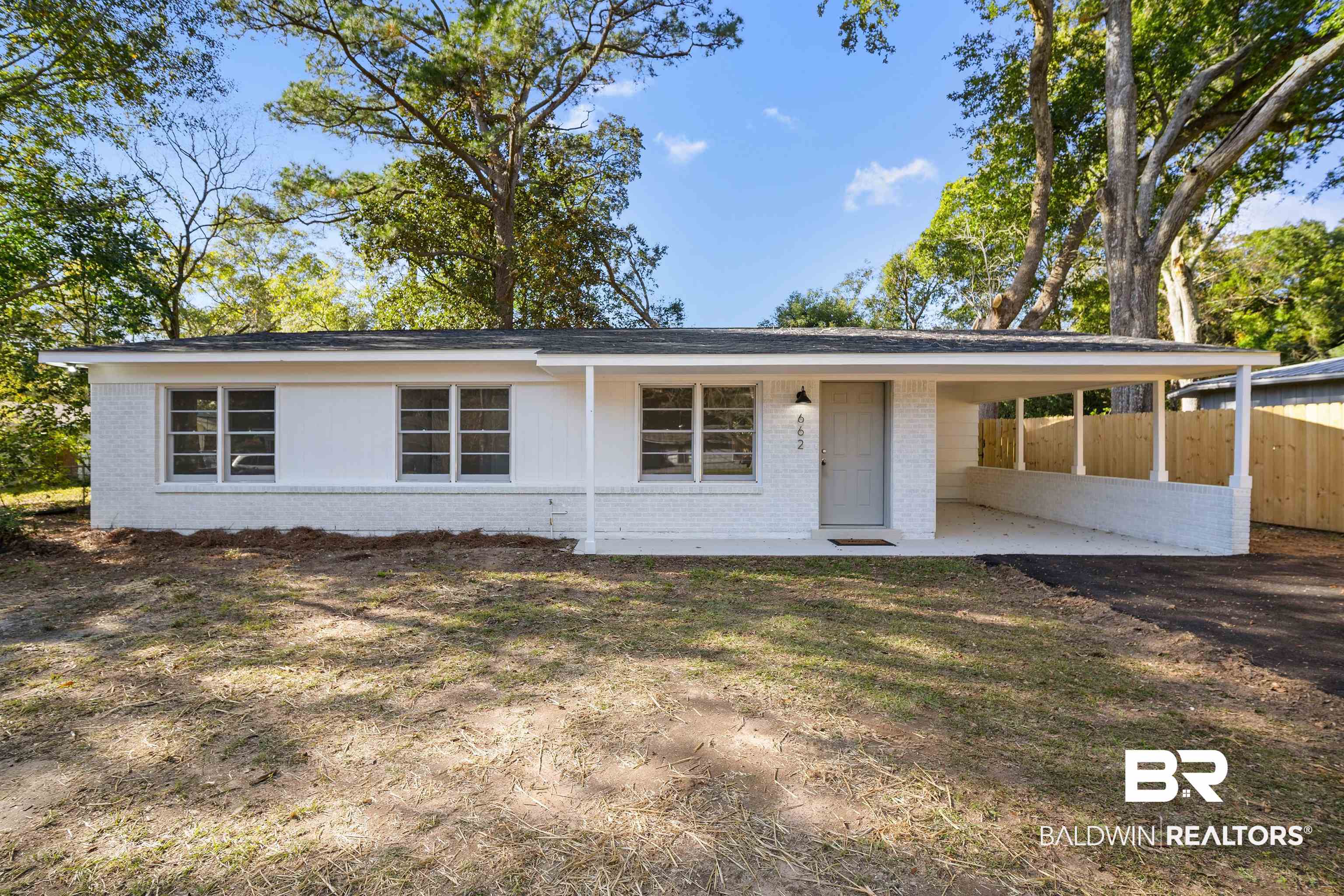 View of ranch-style home