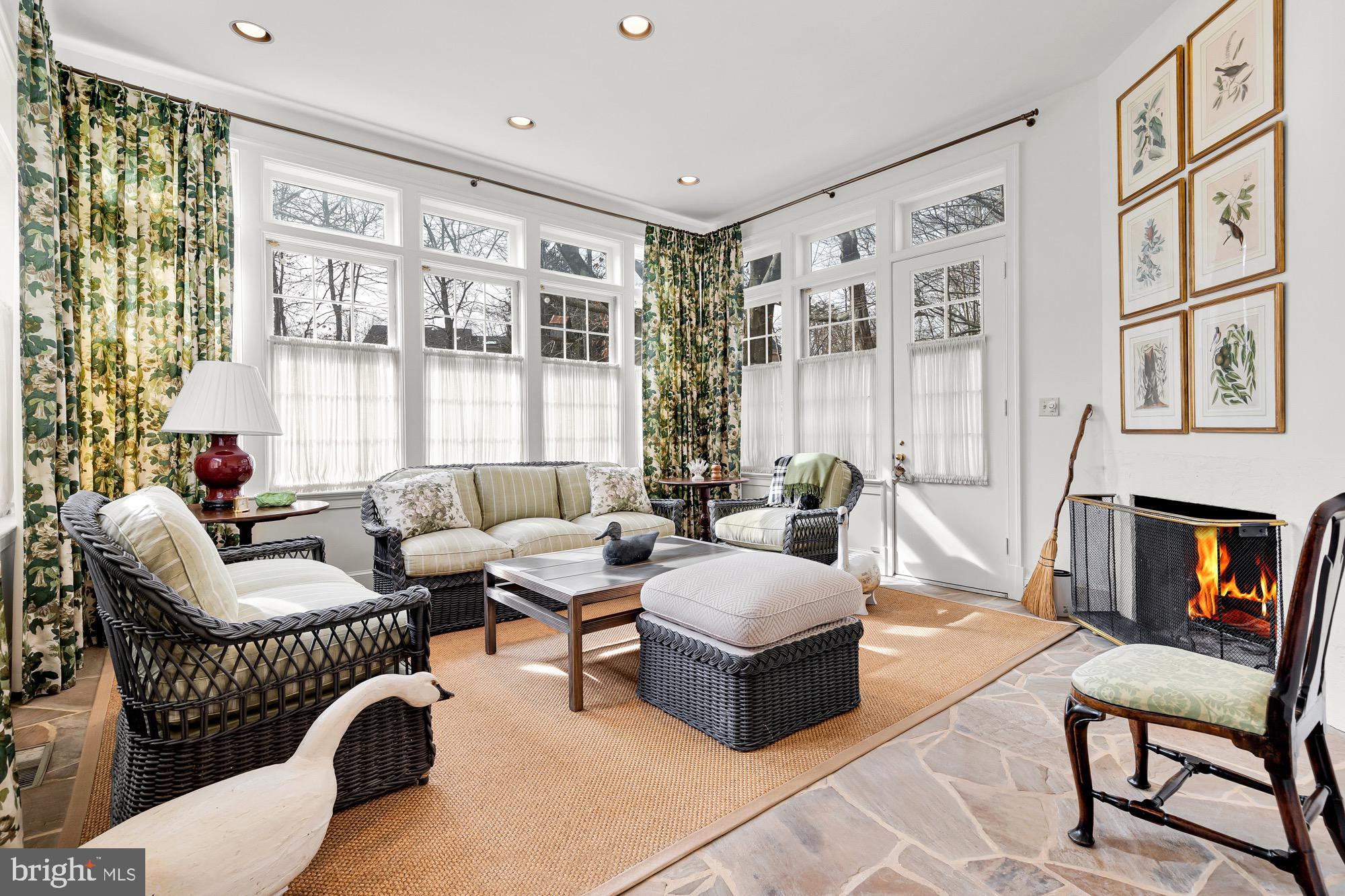 10004 Iron Gate Road Potomac, MD 20854 - Photo 26 of 45 Family Room with Fireplace