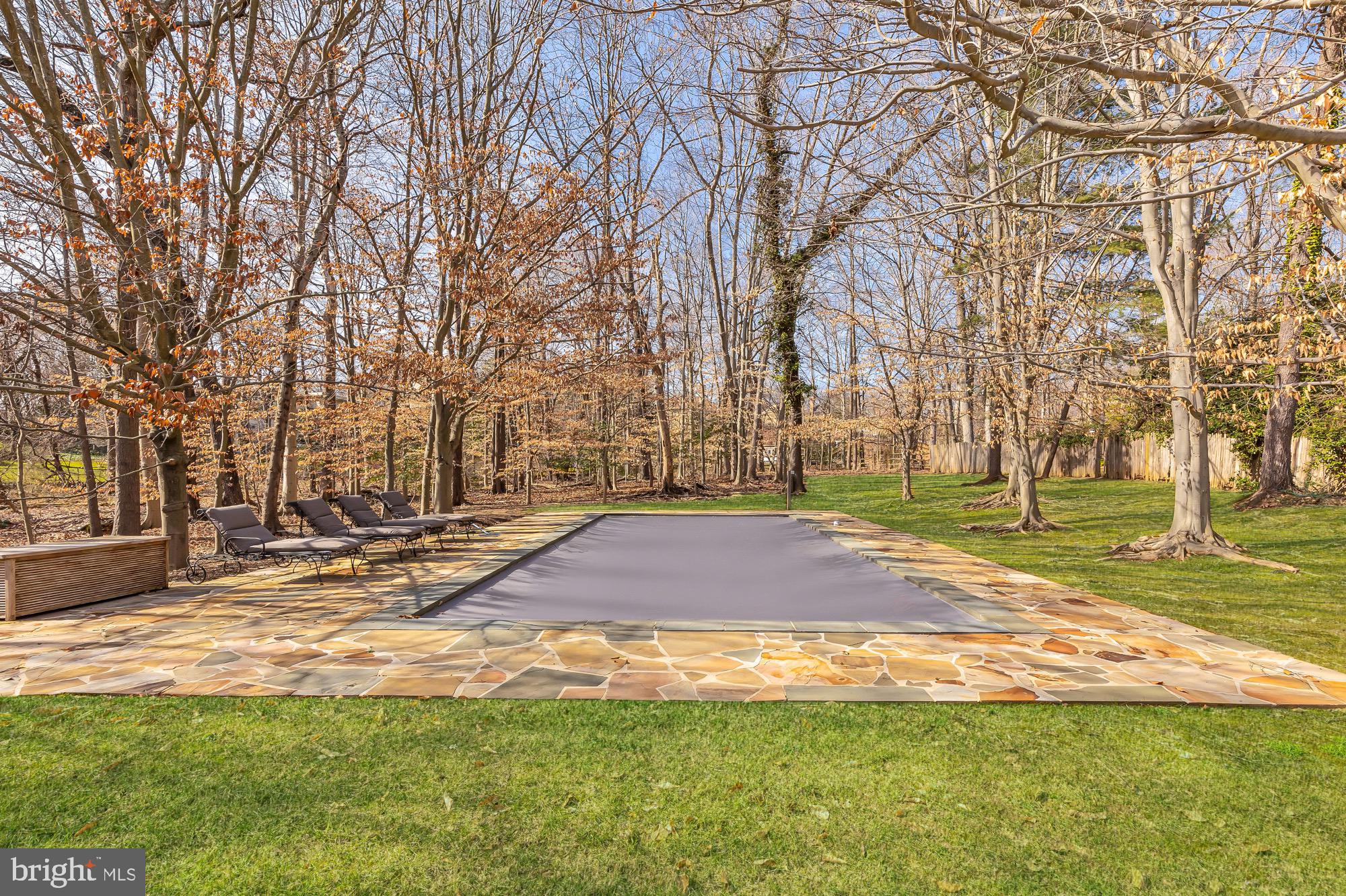 10004 Iron Gate Road Potomac, MD 20854 - Photo 4 of 45 Backyard with pool