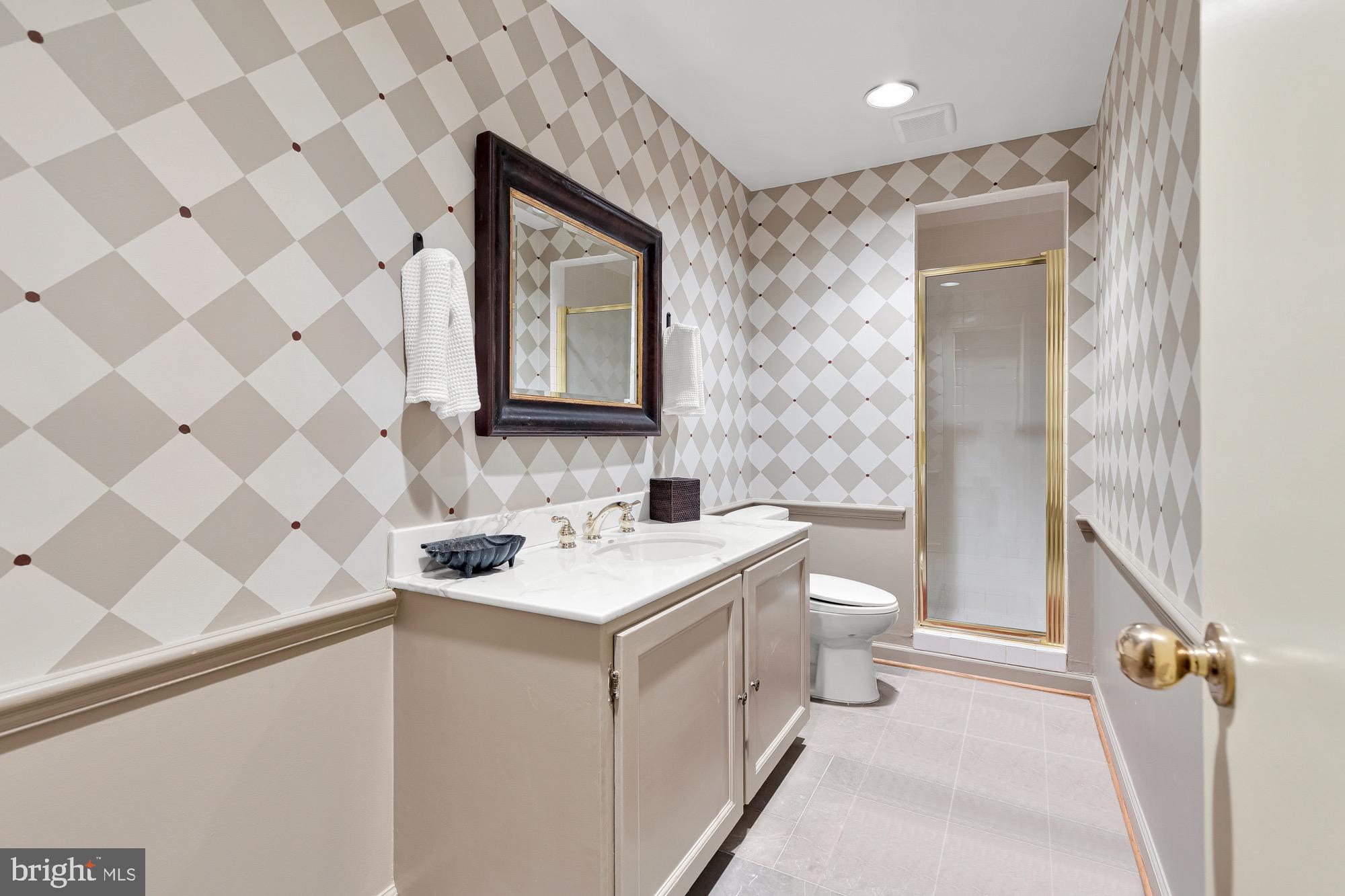 10004 Iron Gate Road Potomac, MD 20854 - Photo 42 of 45 Lower Level Full Bathroom