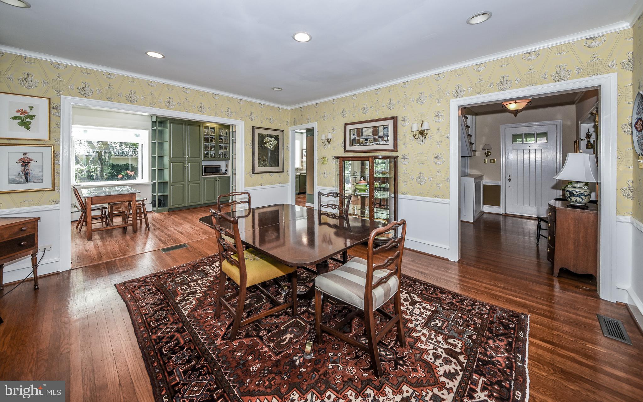 407 Vernon Road Jenkintown, PA 19046 - Photo 22 of 57 a living room with furniture and a wooden floor