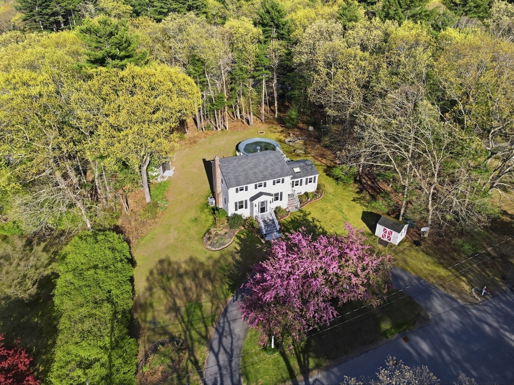 3 Fairway Drive Canton, MA 02021 - Photo 27 of 34 an aerial view of a house with a yard