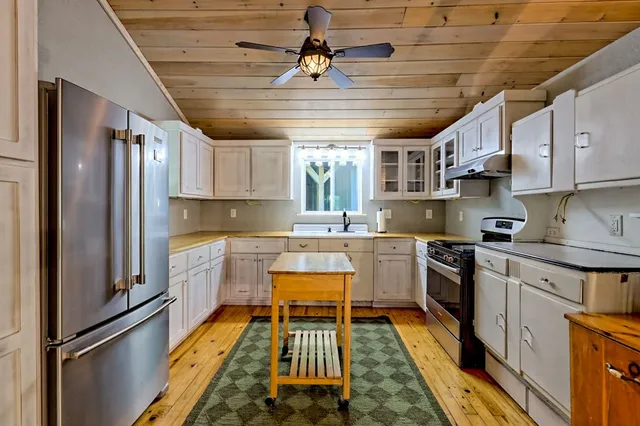 a room with storage and utility