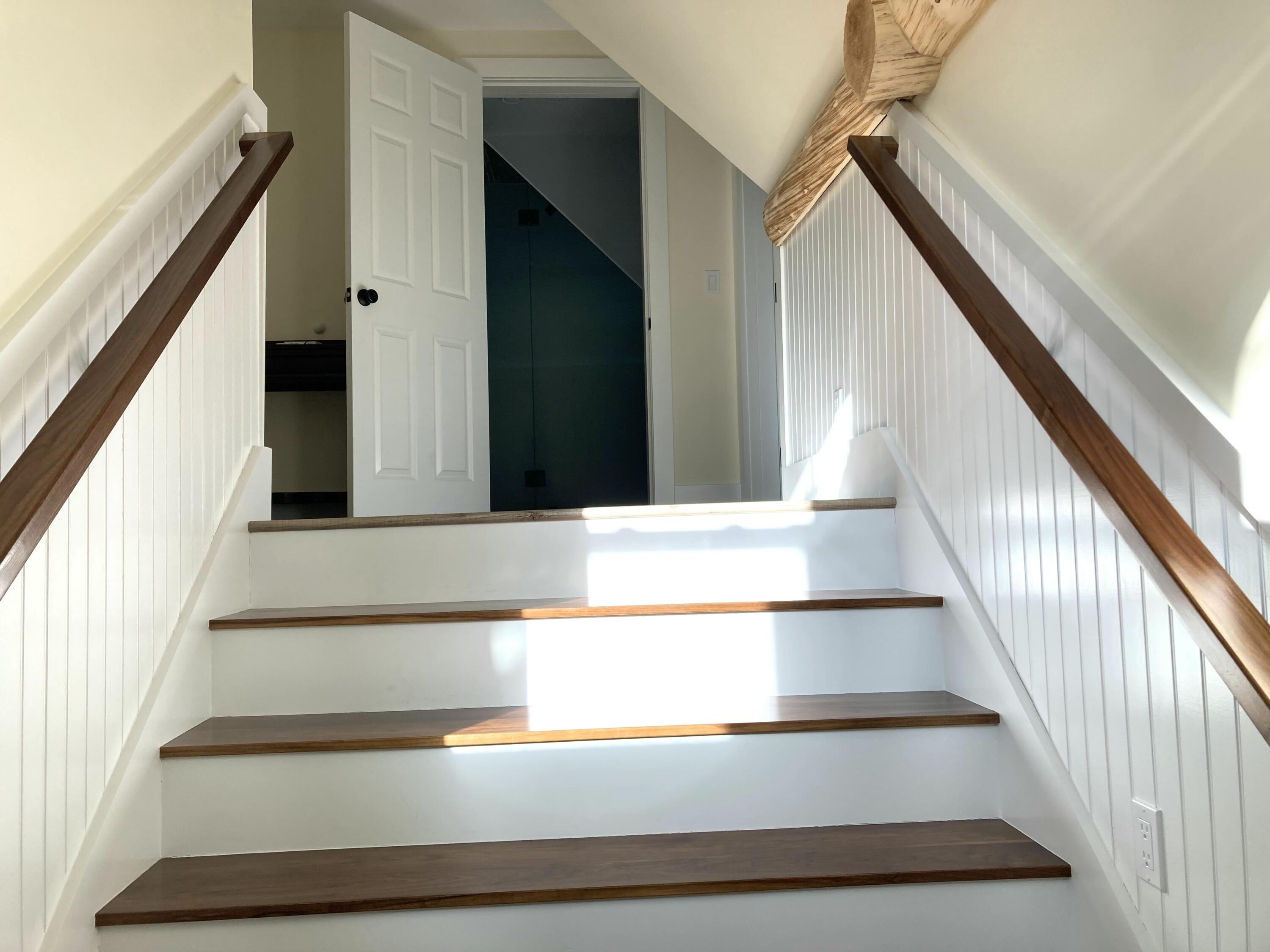 122 Cross Road Hancock, ME 04640 - Photo 23 of 45 From landing to 2nd floor hallway.