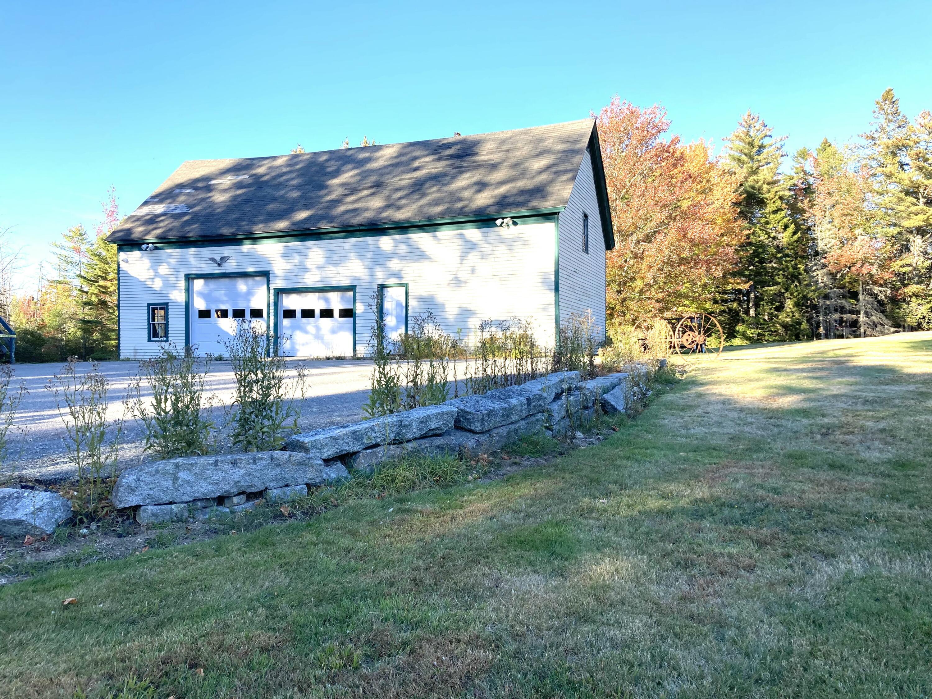 122 Cross Road Hancock, ME 04640 - Photo 43 of 45 Old granite wall.