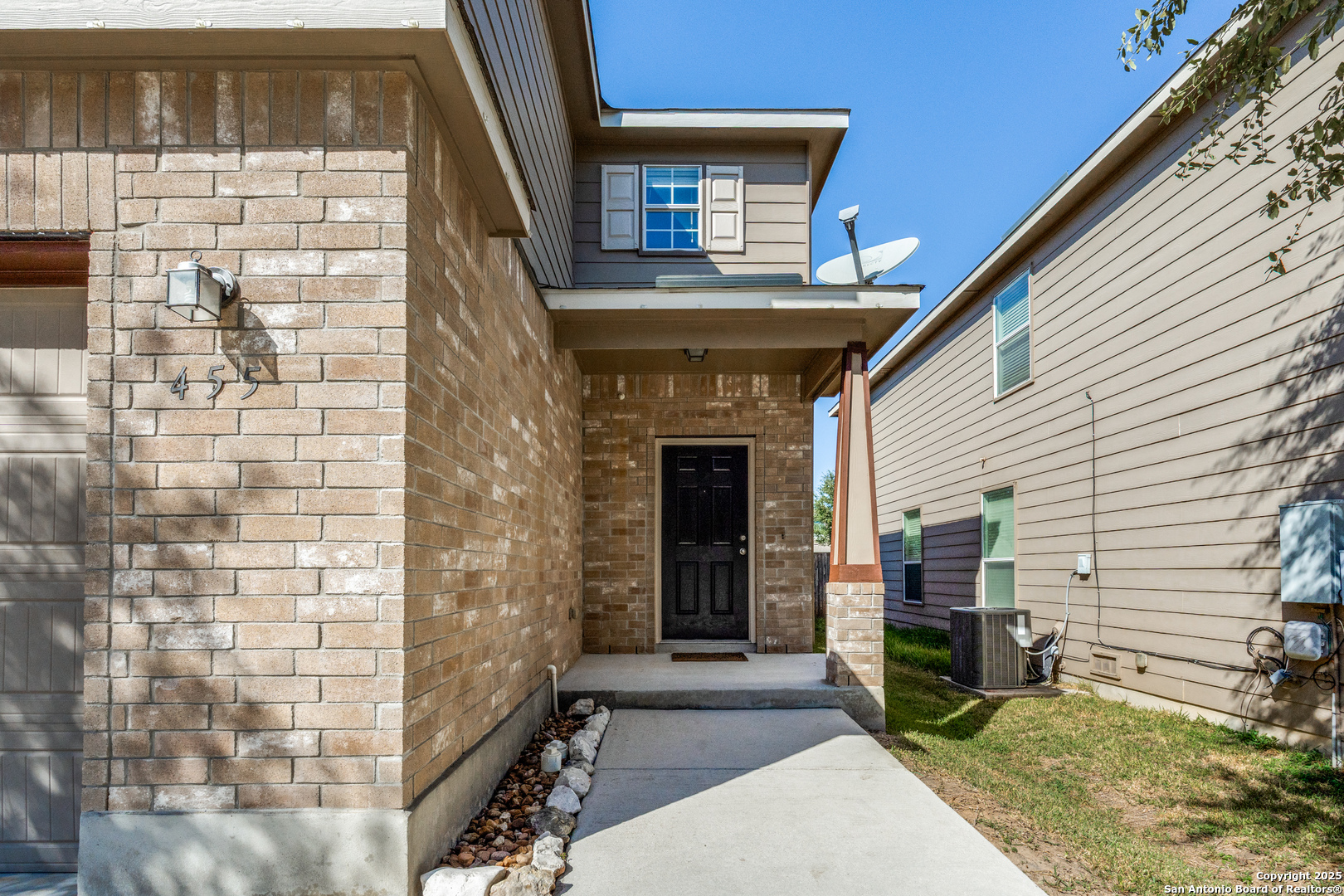 455 Walnut Crest Schertz, TX 78154 - Photo 4 of 30 a view of front door of house with stairs
