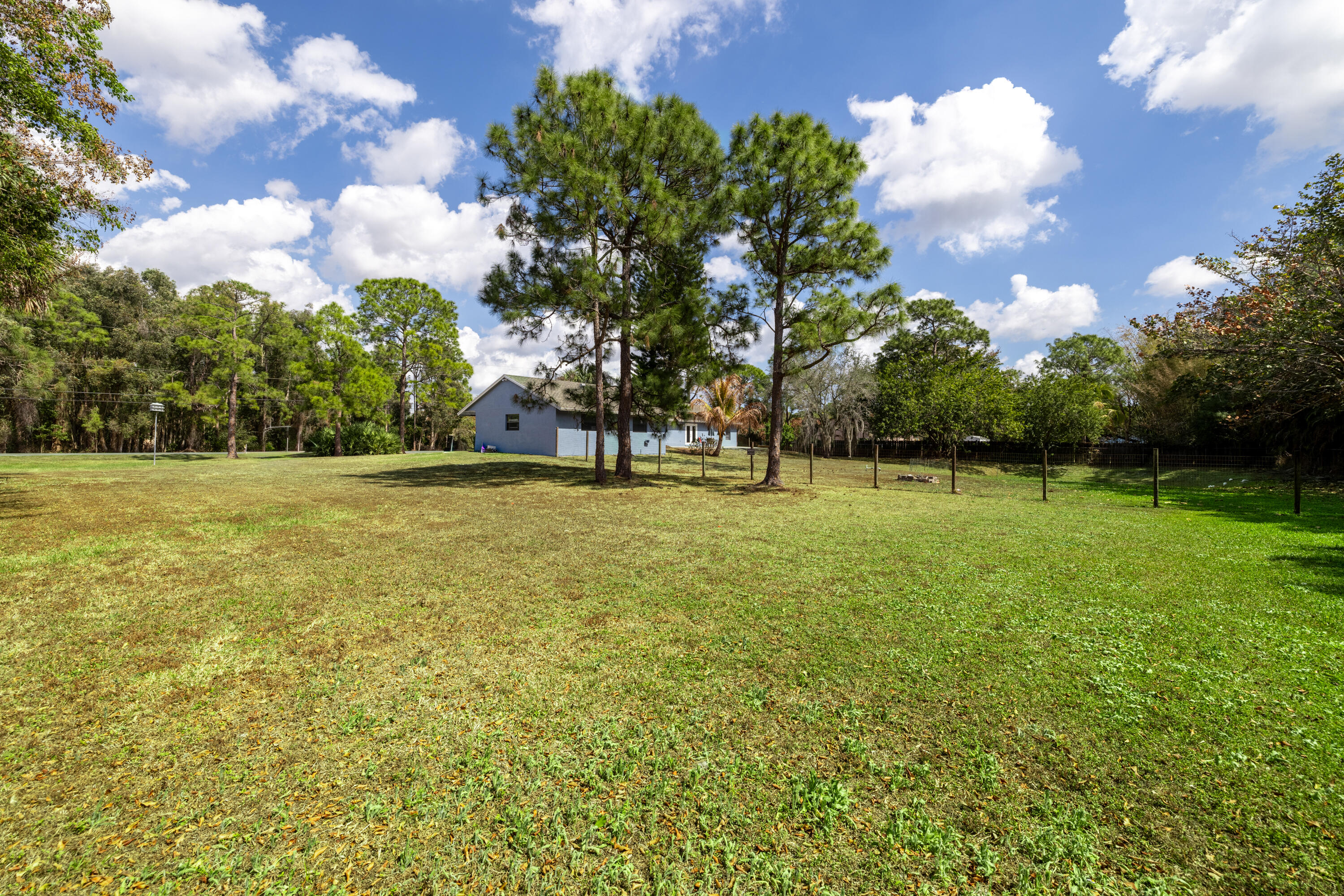 15400 76th Road North Loxahatchee, FL 33470 - Photo 24 of 39 a view of outdoor space with garden and trees