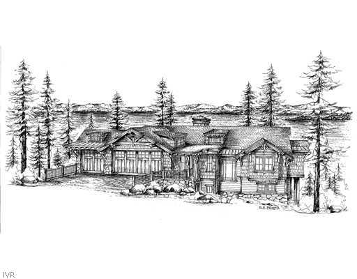 511 Alpine View Drive Incline Village, NV 89451 - Photo 16 of 16 Exterior Front. Artist s Rendering