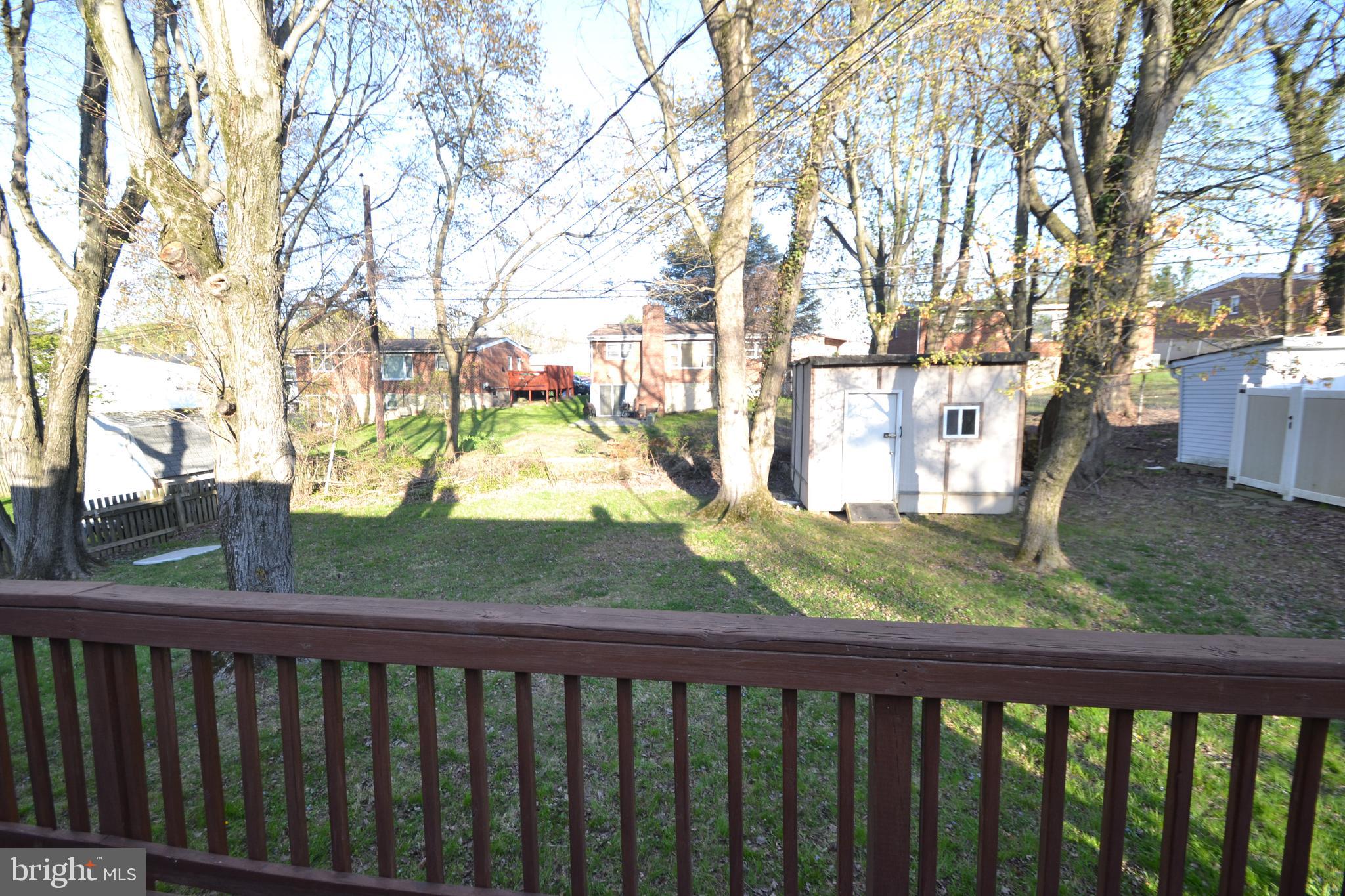 3821 Janbrook Road Randallstown, MD 21133 - Photo 10 of 35 Deck and Backyard