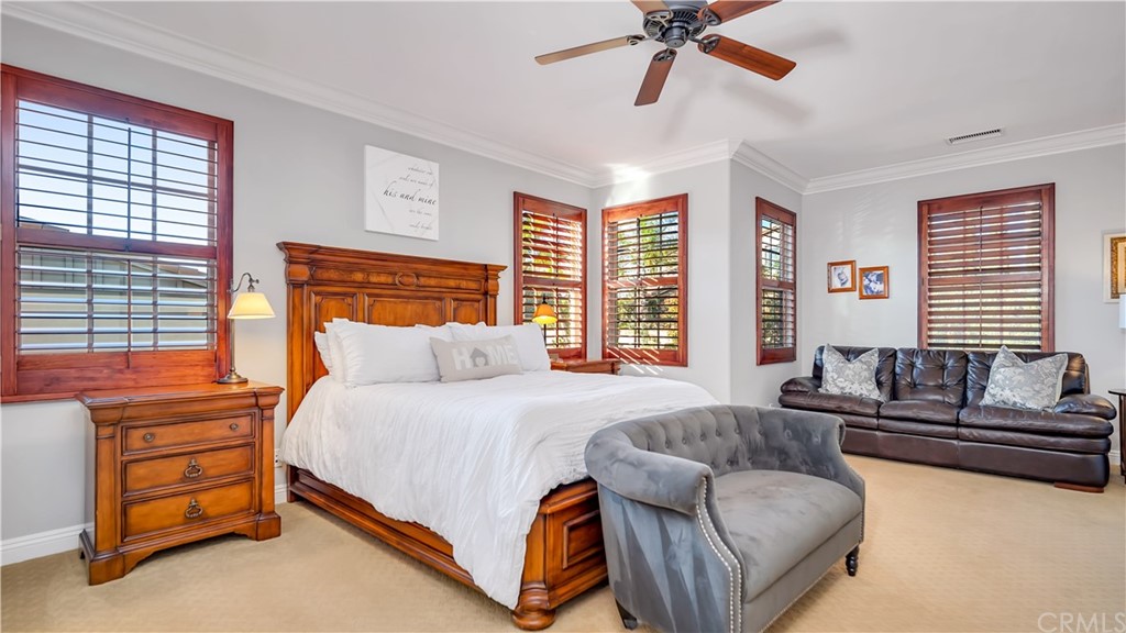 3 Adele Street Ladera Ranch, CA 92694 - Photo 11 of 42 The master suite can accommodate all your furniture and then some! A lovel seat allows for TV watching and with room for a sofa--everyone can relax.