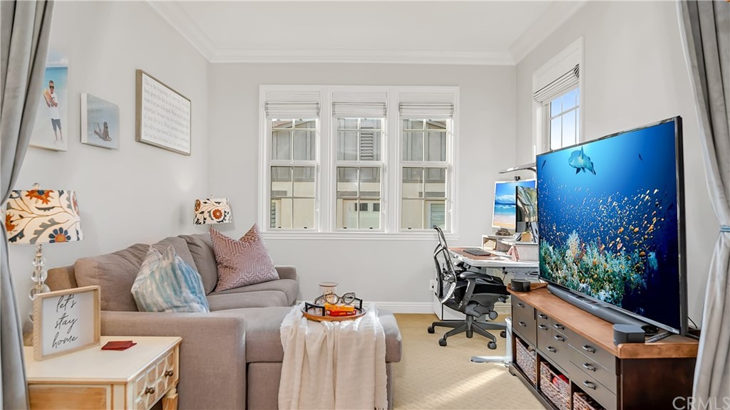 3 Adele Street Ladera Ranch, CA 92694 - Photo 22 of 42 a living room with furniture and a potted plant