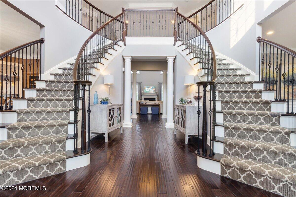 34 Windermere Road Lincroft, NJ 07738 - Photo 6 of 78 a view of entryway with wooden floor