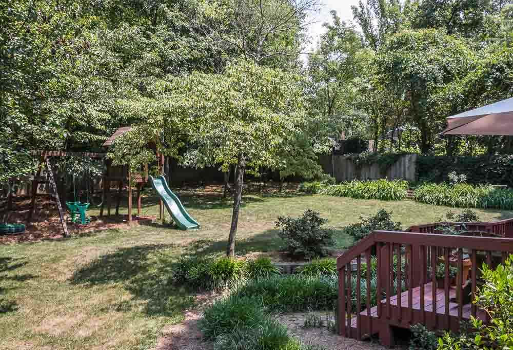 1436 Dixie Trail Raleigh, NC 27607 - Photo 22 of 23 Private Fenced Back Yard