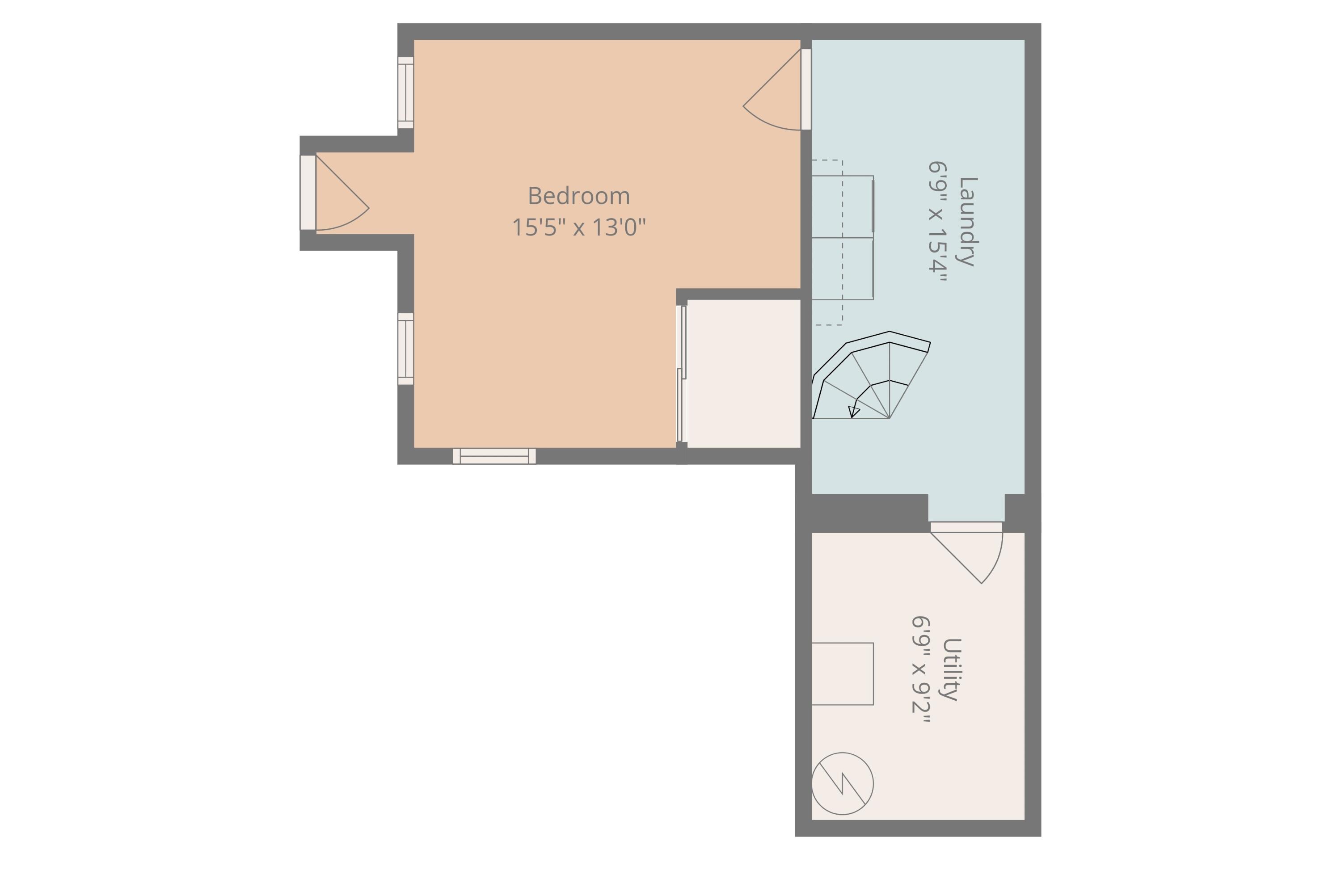 809 Grant Street Jackson, MI 49203 - Photo 49 of 49 Lower Level Floor Plan