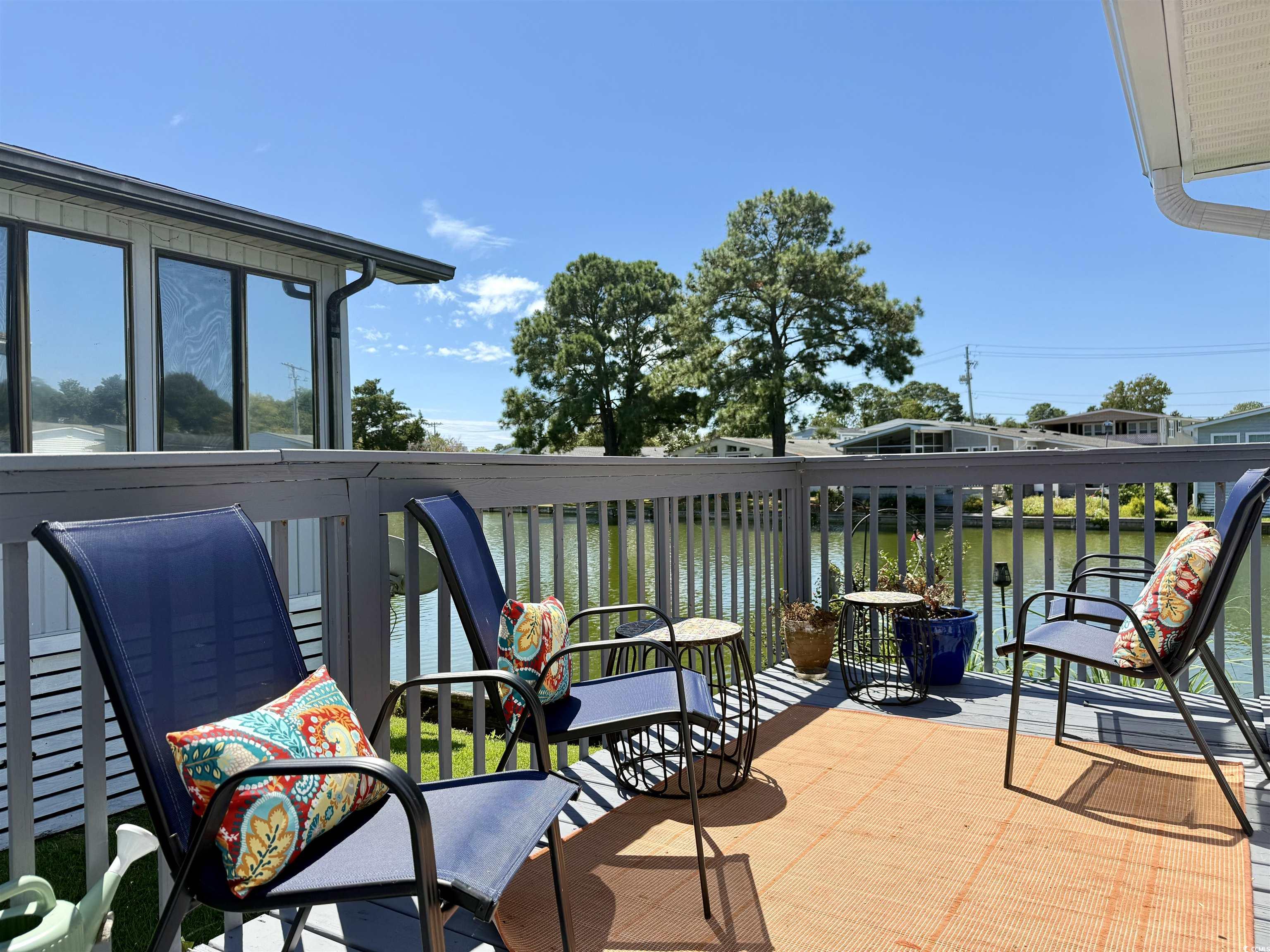 405 Twin Lakes Surfside Beach, SC 29575 - Photo 32 of 36 View of wooden deck