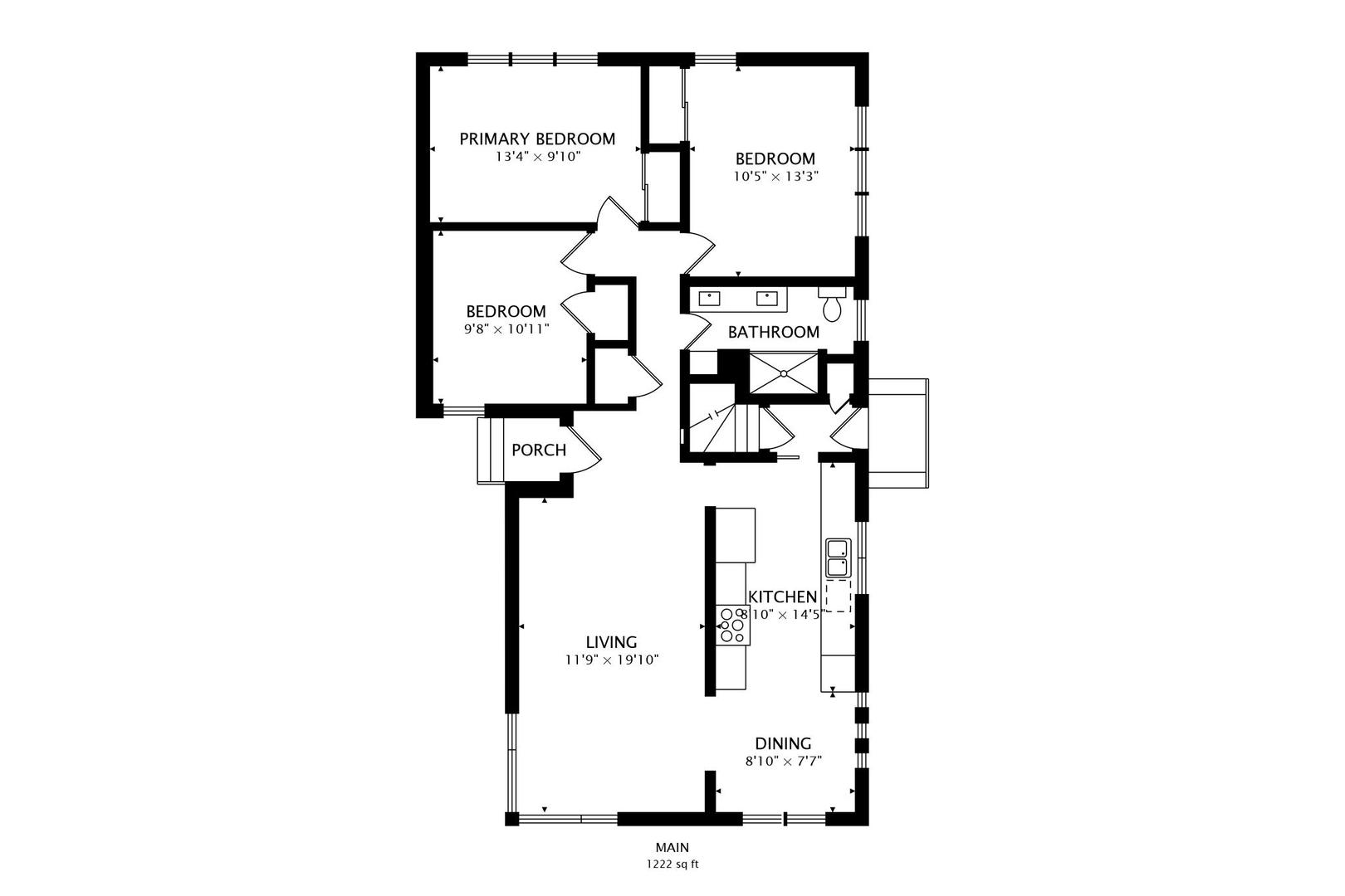 825 Oakton Street Park Ridge, IL 60068 - Photo 24 of 24 a picture of floor plan