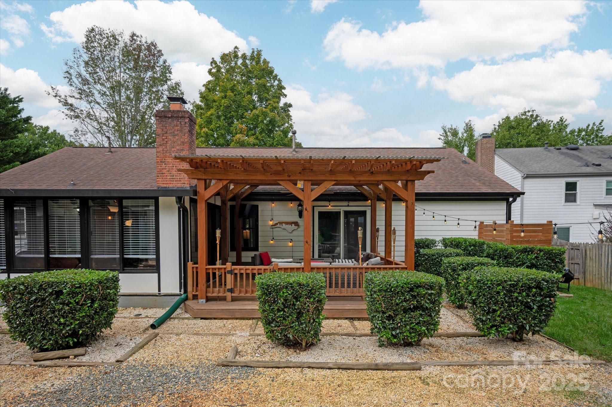 11710 Buckstone Lane Charlotte, NC 28277 - Photo 27 of 42 front view of a house with potted plants