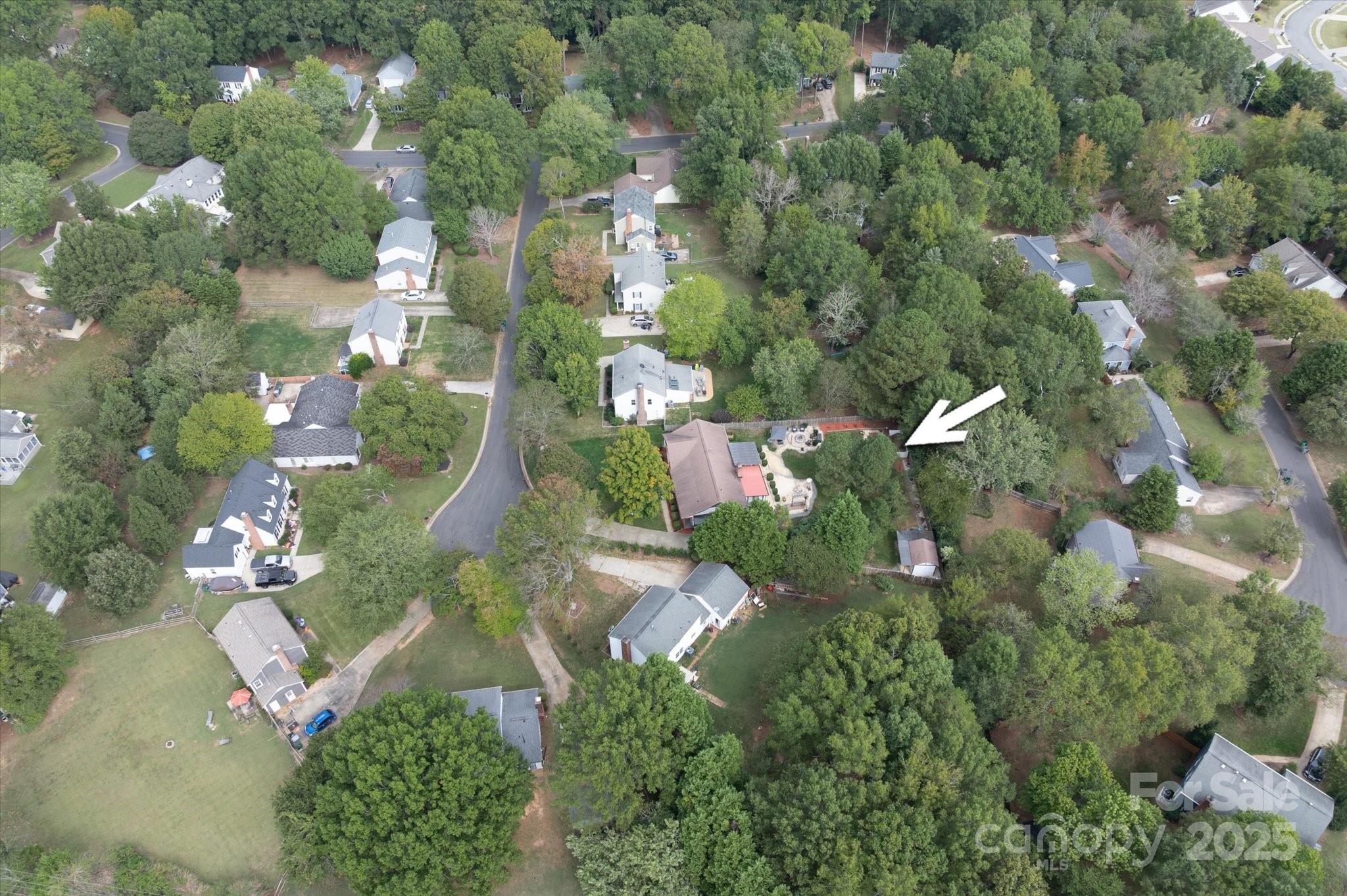 11710 Buckstone Lane Charlotte, NC 28277 - Photo 38 of 42 an aerial view of a city