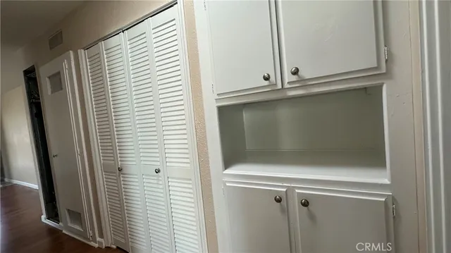 a close view of cabinet