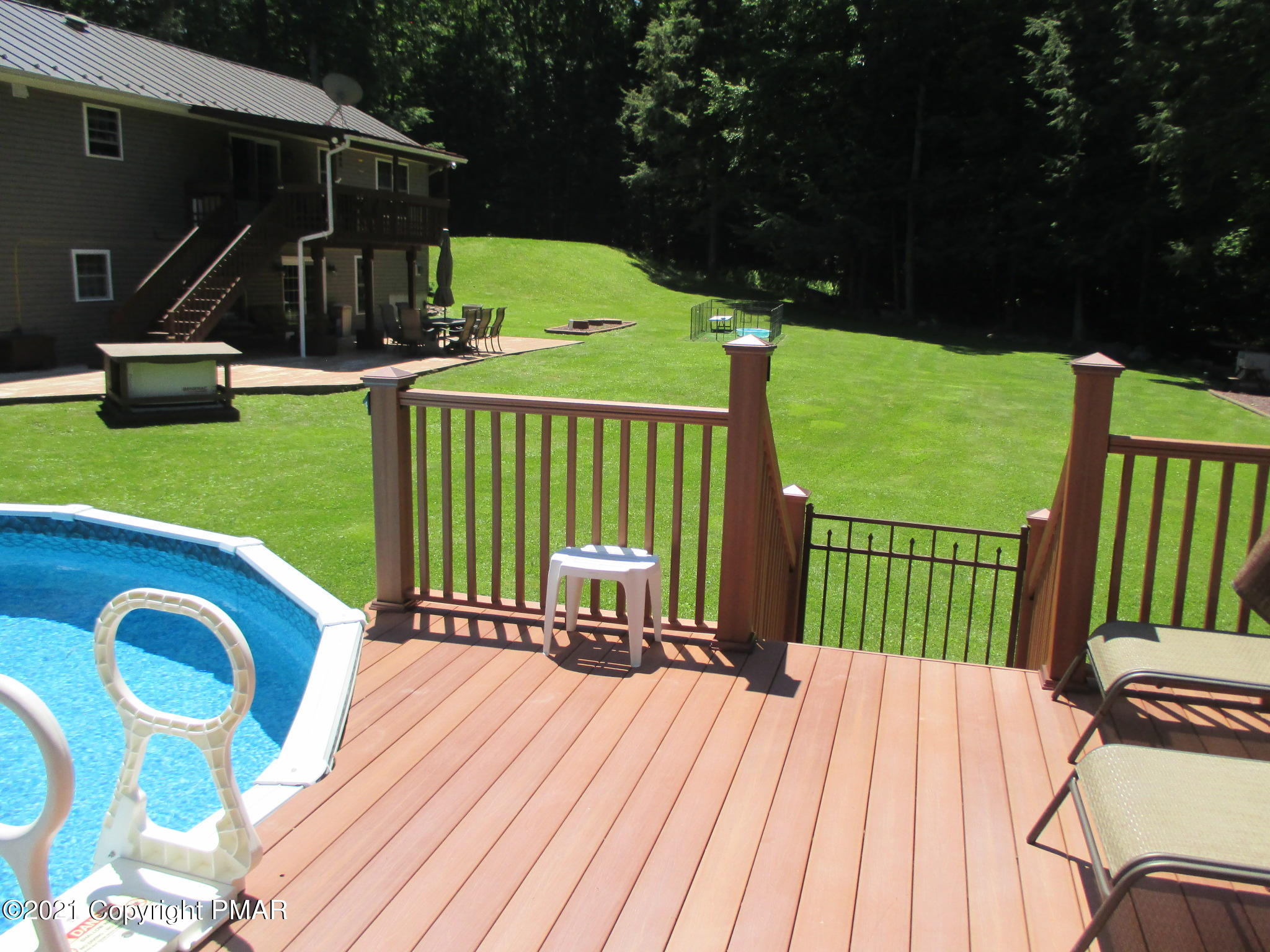 1726 Vineyard Road Stroudsburg, PA 18360 - Photo 4 of 55 Trex pool deck
