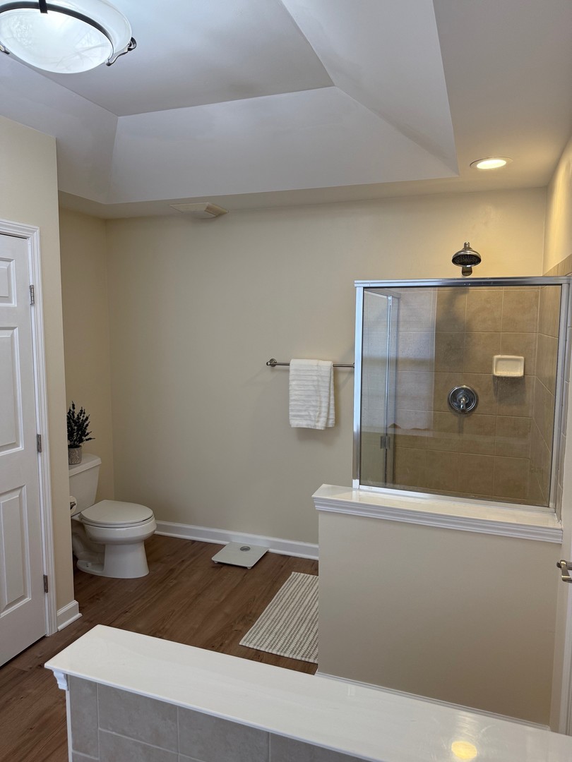 1785 Briggs Street Sycamore, IL 60178 - Photo 23 of 43 a bathroom with a sink a toilet and shower