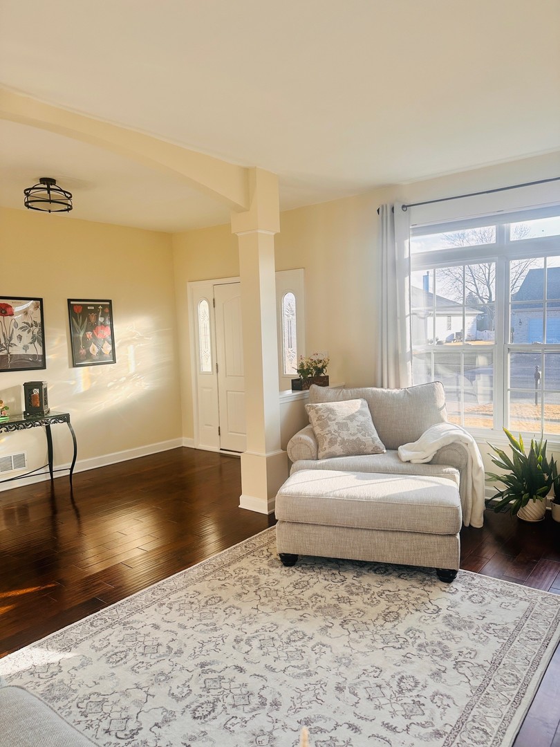 1785 Briggs Street Sycamore, IL 60178 - Photo 6 of 43 a living room with furniture and a potted plant