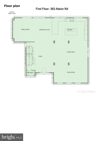 a picture of a person on a wall