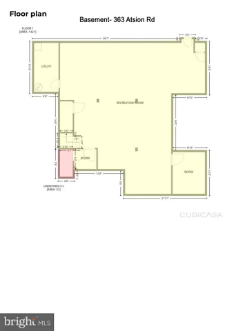 a picture of a floor plan
