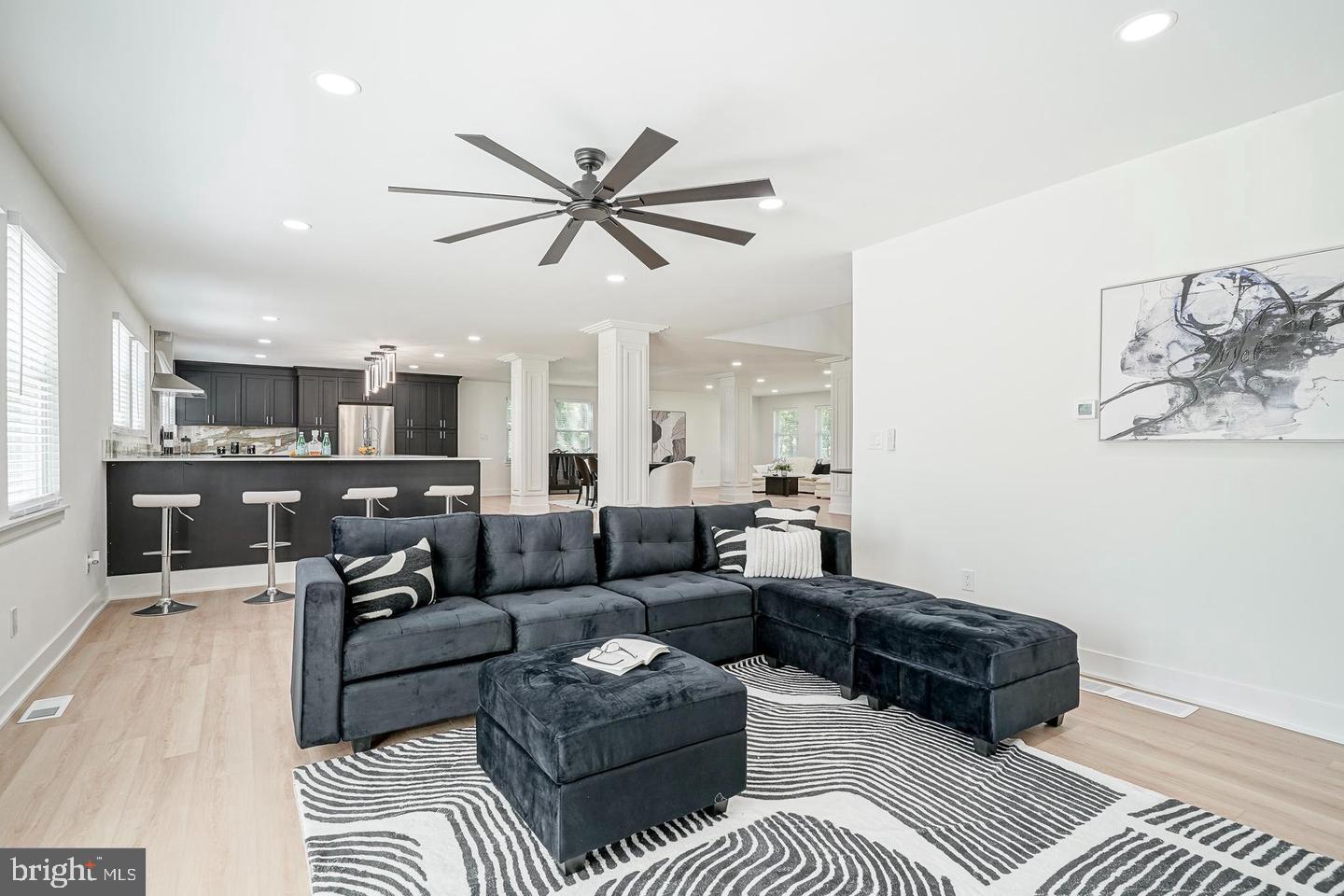 363 Atsion Road Shamong, NJ 08088 - Photo 6 of 30 a living room with furniture and a view of kitchen