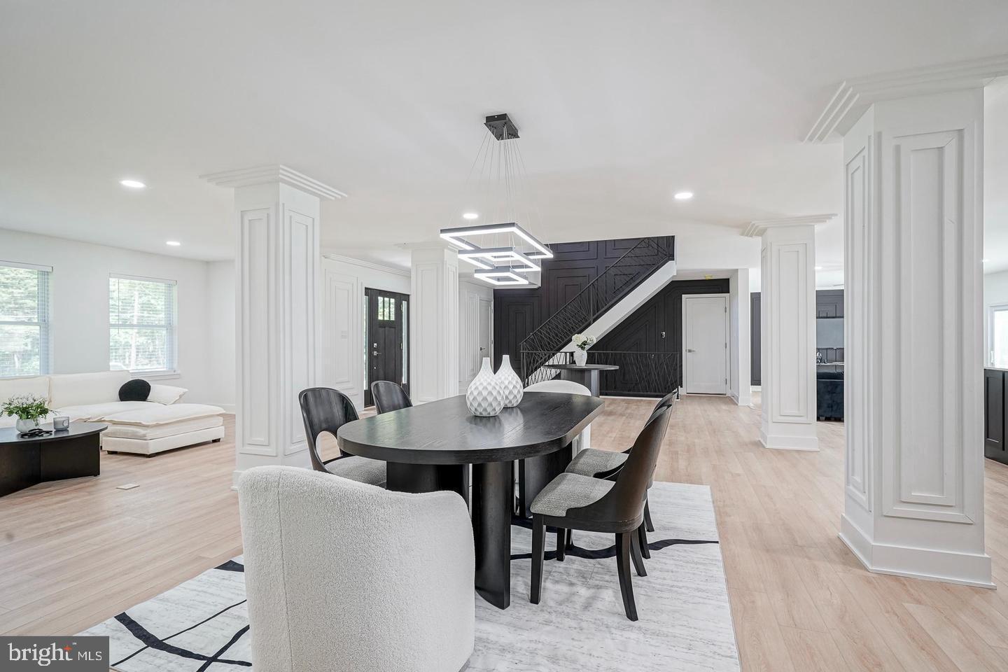 363 Atsion Road Shamong, NJ 08088 - Photo 8 of 30 a dining room with furniture and wooden floor