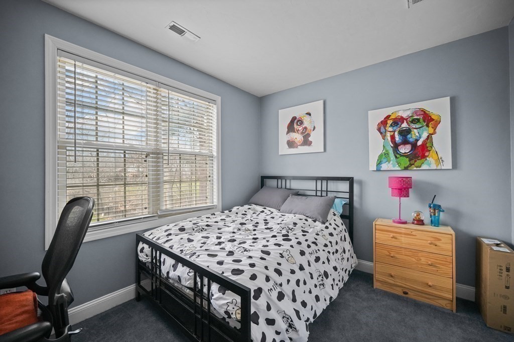 3 Carter Way Worcester, MA 01609 - Photo 19 of 32 a bedroom with a bed and a desk