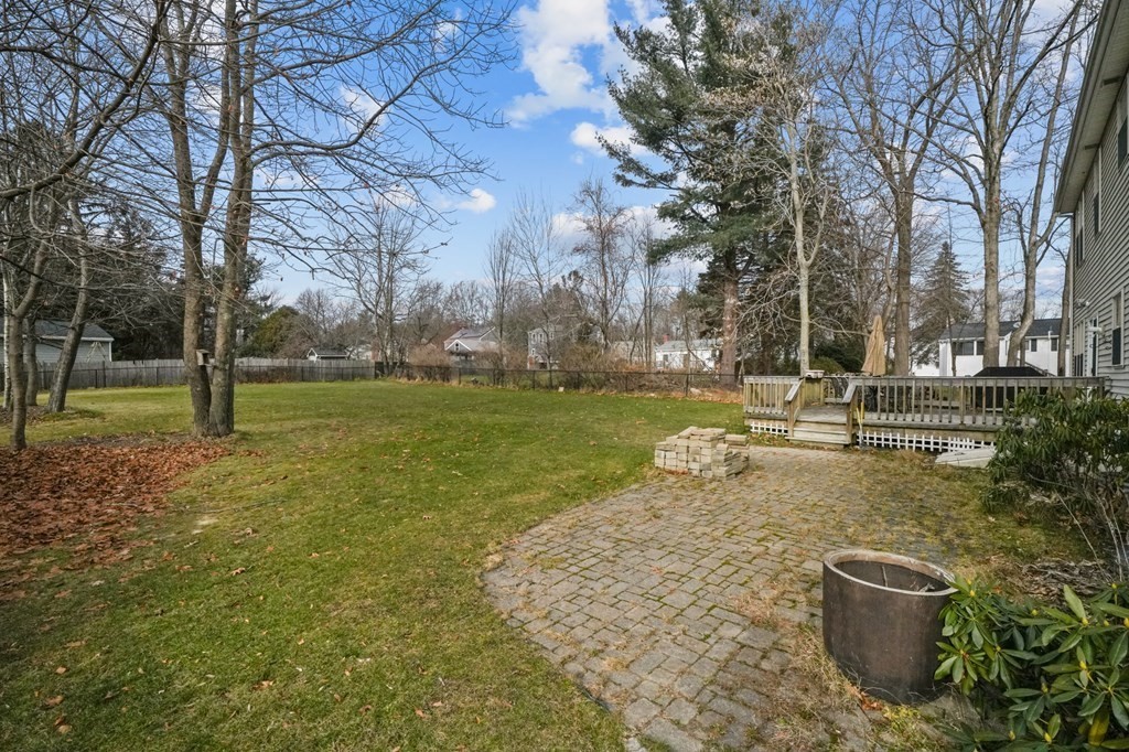 3 Carter Way Worcester, MA 01609 - Photo 29 of 32 a view of a fire pit with a large tree