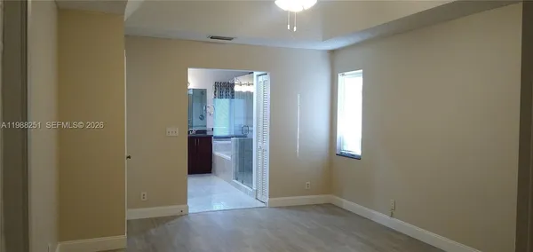 wooden floor in an empty room
