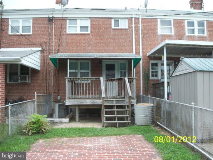 7889 Charlesmont Road Baltimore, MD 21222 - Photo 10 of 10 Exterior (Rear)