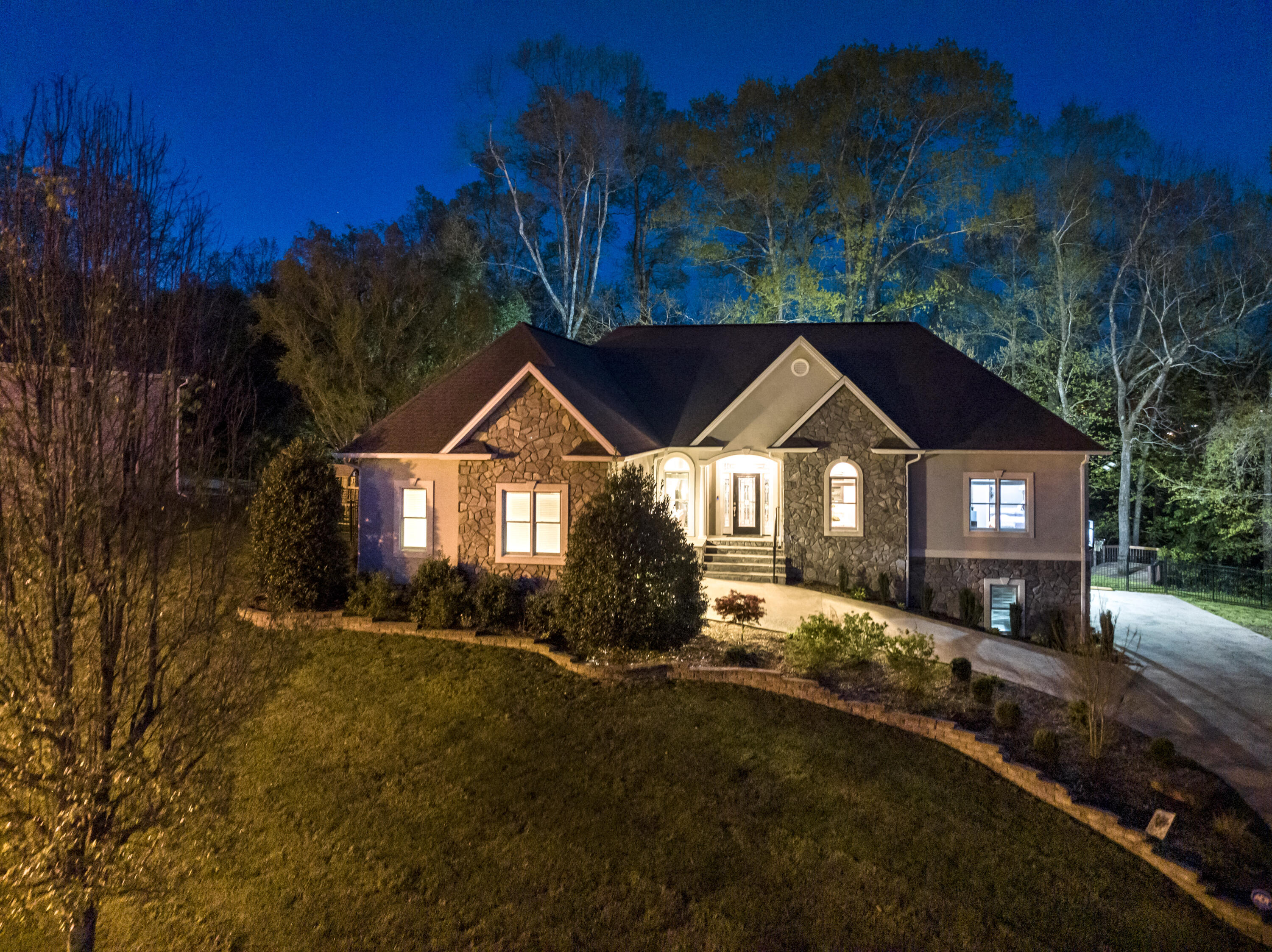 108 Stonebrook Loop Elizabethton, TN 37643 - Photo 68 of 87 Stonebrook-Night-Aerials-1