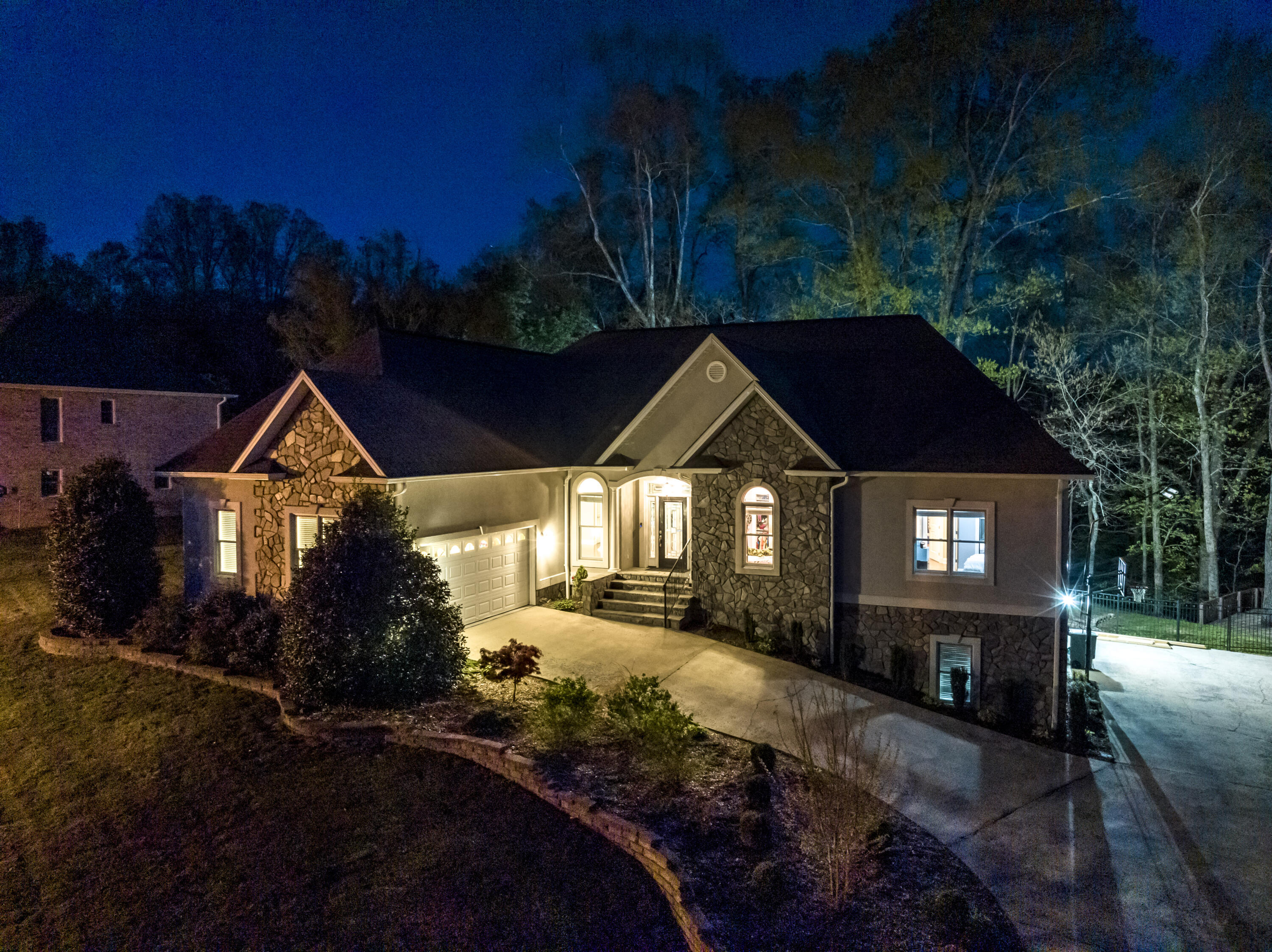108 Stonebrook Loop Elizabethton, TN 37643 - Photo 69 of 87 Stonebrook-Night-Aerials-2