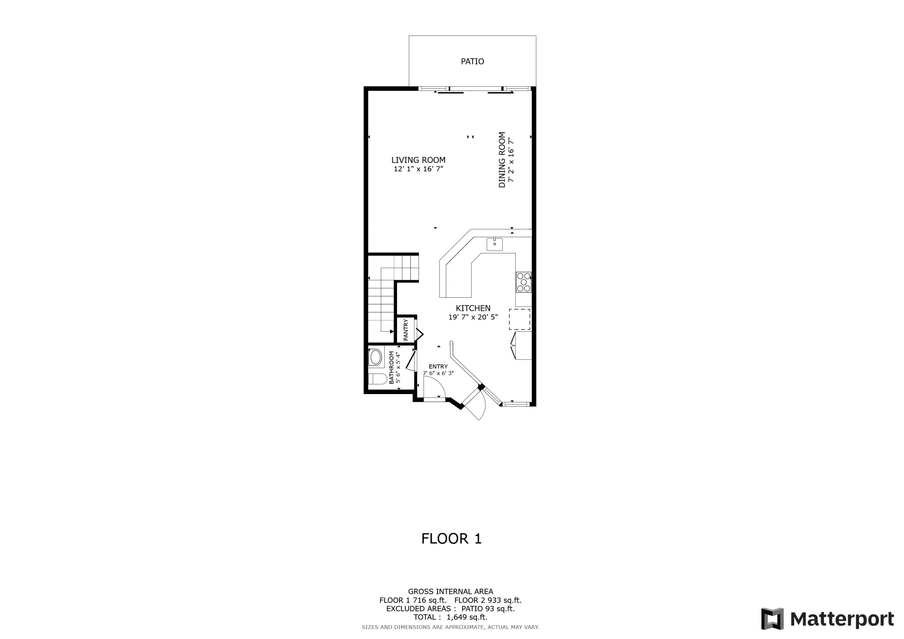 9447 Boca River Circle Boca Raton, FL 33434 - Photo 38 of 39 Floor Plan 1