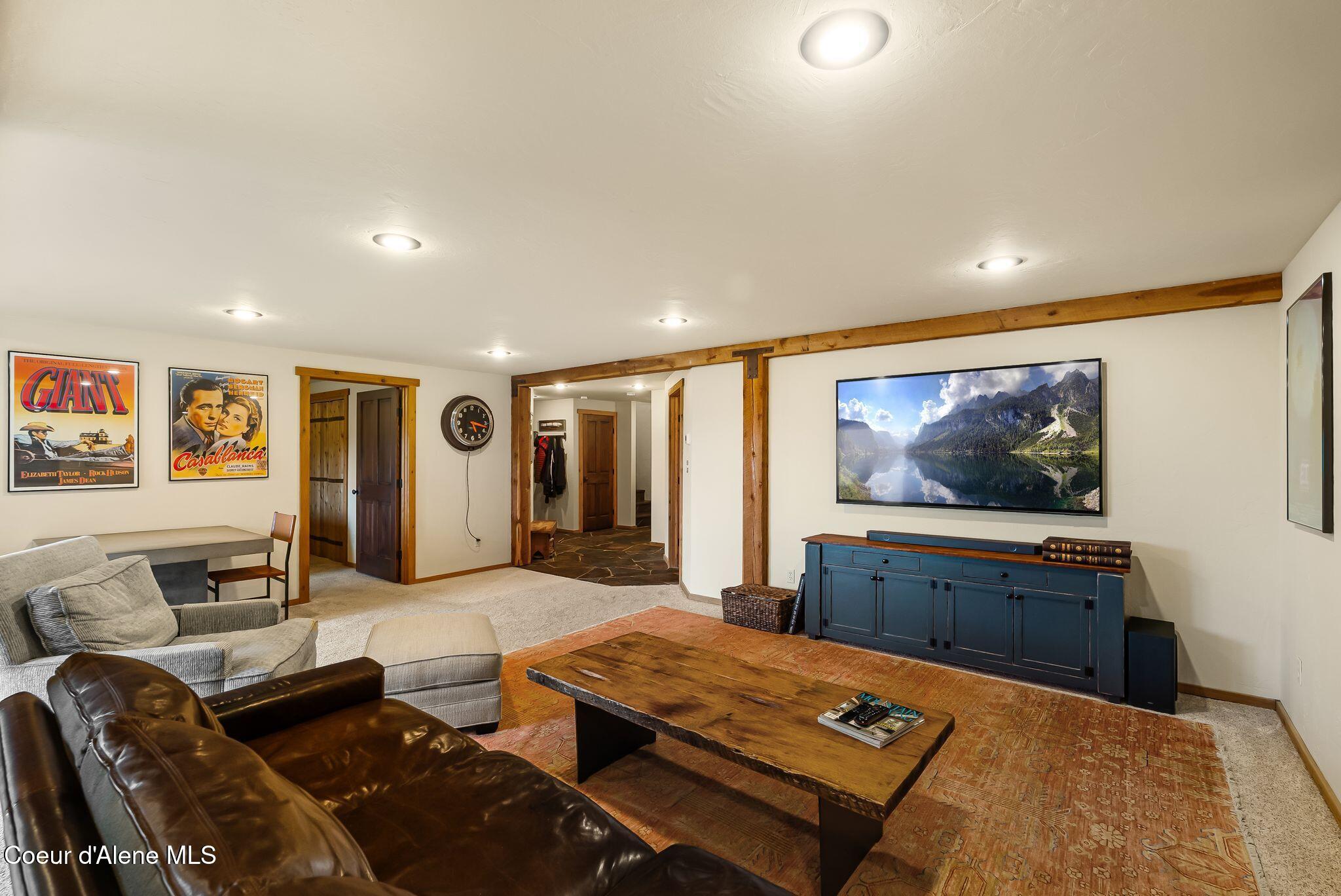 867 Midas Drive Sagle, ID 83860 - Photo 46 of 85 Lower Living Room