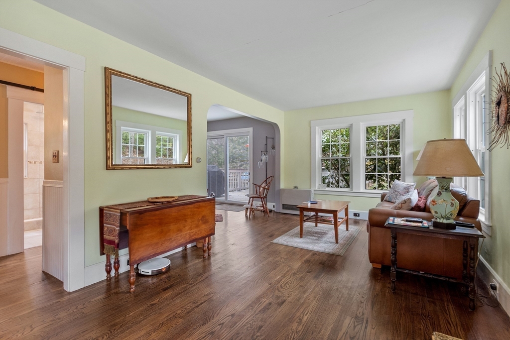 613 Petersham Road Athol, MA 01331 - Photo 17 of 41 a living room with furniture and a wooden floor