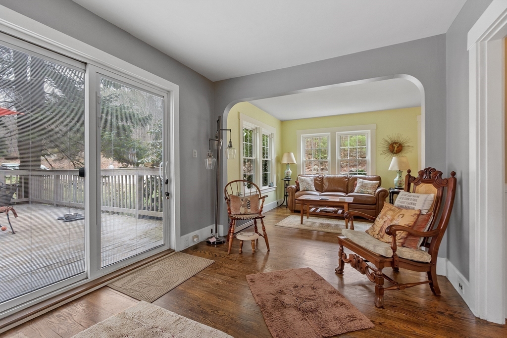 613 Petersham Road Athol, MA 01331 - Photo 18 of 41 a living room with furniture and a floor to ceiling window