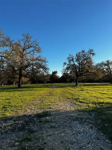 a view of an ocean from a yard