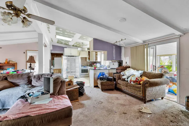 a very nice looking room with a large window