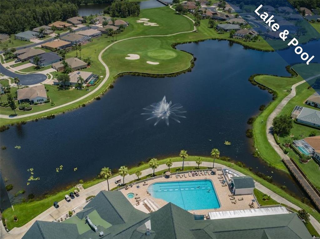 1751 Lakestone Drive Trinity, FL 34655 - Photo 47 of 51 an aerial view of a house a yard swimming pool and outdoor seating