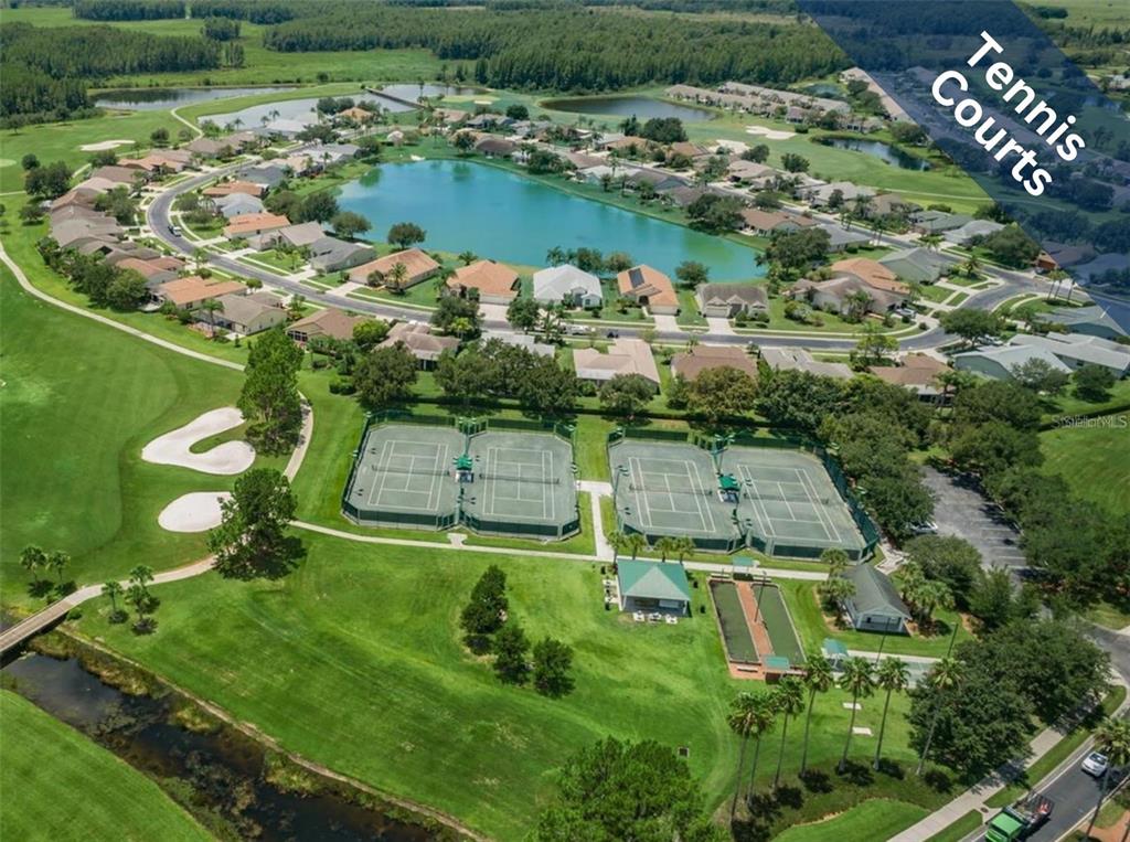 1751 Lakestone Drive Trinity, FL 34655 - Photo 48 of 51 an aerial view of a house with a yard basket ball court and outdoor seating