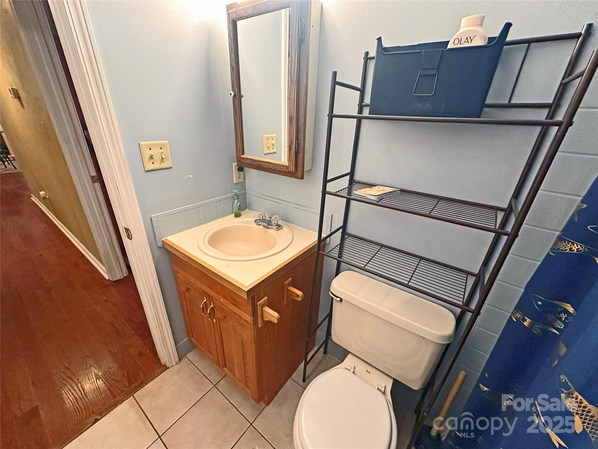3603 Ritchie Road Lincolnton, NC 28092 - Photo 17 of 44 a bathroom with a sink mirror vanity and toilet