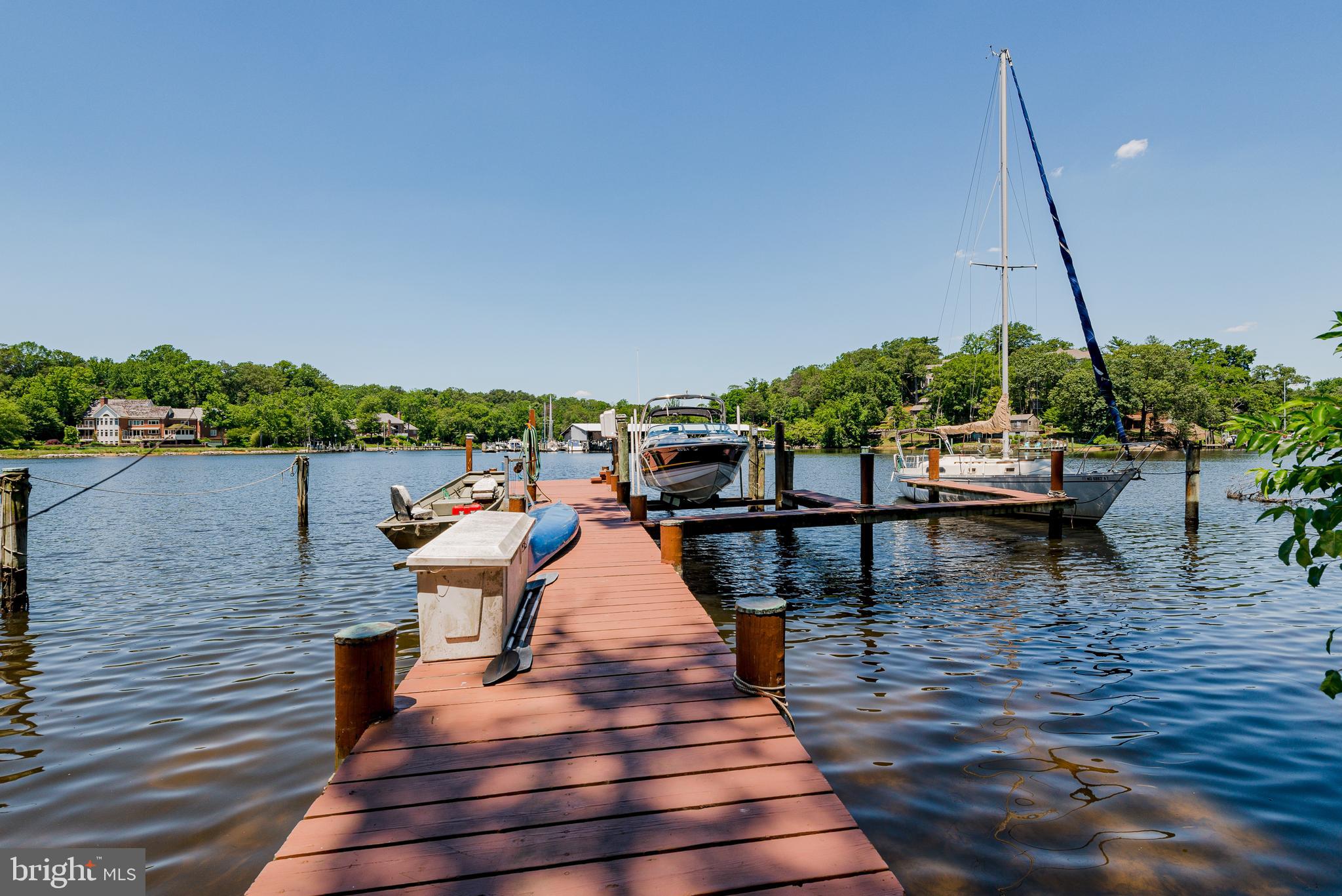 620 Tower Bank Road Severna Park, MD 21146 - Photo 64 of 73 Three piers to accommodate boats of all sizes