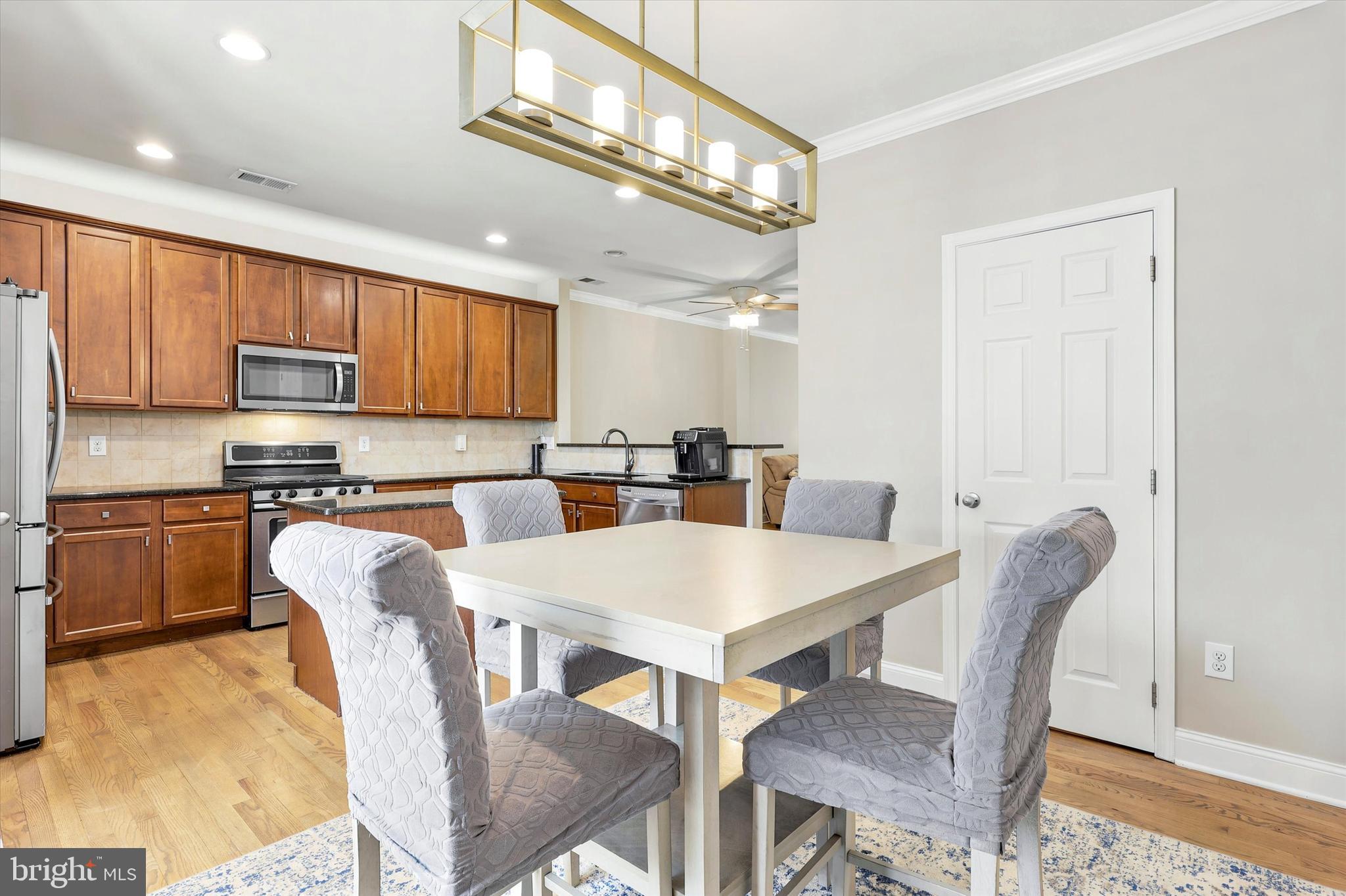 448 Aura Road Glassboro, NJ 08028 - Photo 16 of 33 eat in kitchen area view from bar
